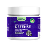 Animal Essentials Mushroom Defense Powder for dogs and cats, featuring a functional mushroom blend of reishi, maitake, and cordyceps for immune support.