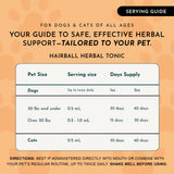 Hairball Relief Single Herb Tonic | Marshmallow Root | Prevent & Remove Hairballs