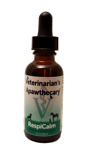RespiCalm formula by Veterinarian's Apawthecary