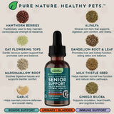 Senior Support Herbal Tonic Blend | Helps Maintain Optimal Health