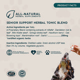 Senior Support Herbal Tonic Blend | Helps Maintain Optimal Health