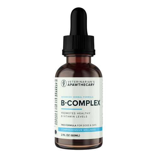 B Complex Liquid Vitamins for Dogs & Cats by Veterinarian's Apawthecary