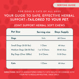 Joint Support Herbal Soft Chews | Herbal Hip + Joint Formula | 60 Count