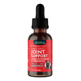 Animal Essentials Joint Support Herbal Formula for dogs and cats, made with alfalfa, burdock, yucca, and licorice to support joint mobility and comfort.