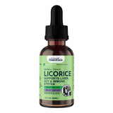 Animal Essentials Licorice Herbal Formula for dogs and cats, made with organic licorice root to support digestive, adrenal, and immune system balance.