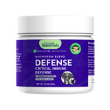 Animal Essentials Mushroom Defense Powder for dogs and cats, featuring a functional mushroom blend of reishi, maitake, and cordyceps for immune support.