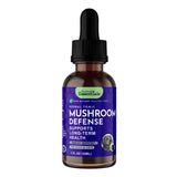 Animal Essentials Mushroom Defense Herbal Formula for dogs and cats, featuring reishi, maitake, and cordyceps mushrooms to support immune health and vitality.