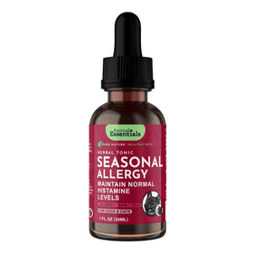 Animal Essentials Seasonal Allergy Powder for dogs and cats, featuring quercetin and herbs to support skin health, immune balance, and seasonal allergy relief.