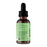 Ginkgo Herbal Tonic bottle label showing Product Facts, ingredients, cautions and manufacturer information.