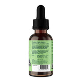 Ginkgo Herbal Tonic bottle label showing product description, Directions and serving chart.