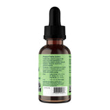 Rear label of an Animal Essentials Goldenseal dropper bottle, showing product facts, directions and barcode.