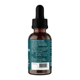 Rear label of an Animal Essentials Hawthorn Berry dropper bottle, showing product facts, directions and barcode.