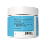 Back of an Animal Essentials Plant Enzyme & Probiotic jar showing product information, directions and barcode.