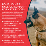 Sea-Cal | Seaweed Calcium Supplement Powder | Strong Bones & Healthy Joints | 340G