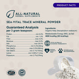 Sea-Vital | Trace Mineral Powder | Micronutrients Balanced Diet