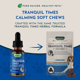 Tranquil Times Herbal Soft Chews | Herbal Calming Formula | 60 Count