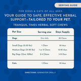 Tranquil Times Limited Release Holiday Soft Chews | Herbal Calming Formula | 20 Count